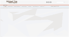 Desktop Screenshot of michaelyon-online.com